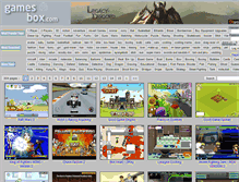 Tablet Screenshot of gamesbox.com